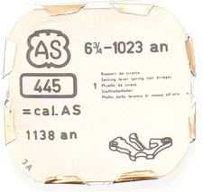 AS 1023 Setting Lever Spring Set Bridge watch part 445/639 SEE INTERCHANGE LIST