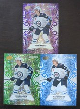 Brad Lambert 2024-25 Upper Deck Ice Hockey #141 Rookie 3 Card Lot . rookie card picture