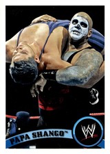 2011 Topps WWE #104 Papa Shango Blue #/2011