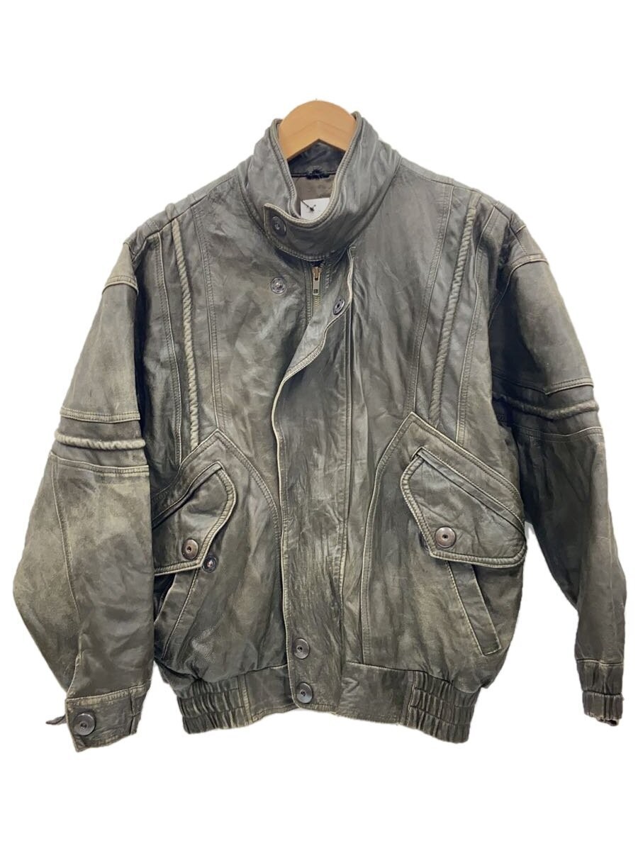 Monsieur Paris/Leather Jacket Blouson/-/Sheep Leather/Brw// 8922