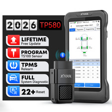 2026 XTOOL TP580 Auto Diagnostic Scanner TPMS...