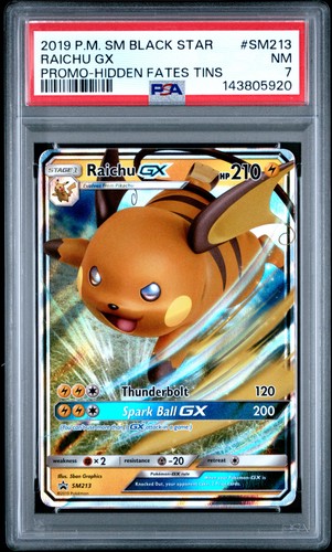Raichu-GX graded PSA 7 for sale on eBay