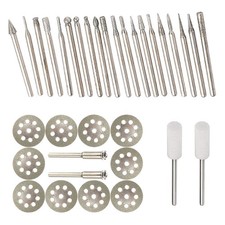 Diamond Burr Set For Dremel Rotary Tool Grinding Cutting Bur Bit Stone Glass Til