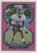 2021 Panini Prizm Rookie Pink Prizm Racey McMath #409 2l4