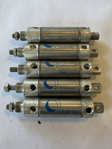 Lot Of 5 1062 DVS-1.00- AMERICAN-PNEUMATIC AIR CYLINDER