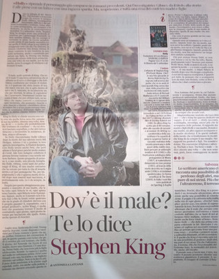 Stephen King Wo ist das Böse? King HOLLY Die Lesung Kurier des Abends