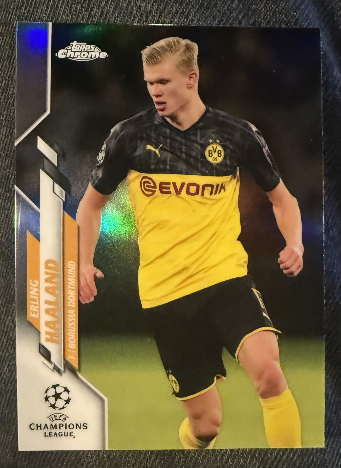 Erling Haaland 2019 Topps Chrome UEFA Champions League #74