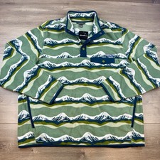NWT Eddie Bauer Chutes Mock Neck Fleece T Sna...