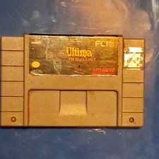 FCI Ultima: The Black Gate - Super Nintendo (SNES) Cartridge Only