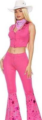 NEW Forplay Women Western Star Movie Character Costume SZ M/L Halloween MSRP $79