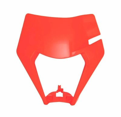 RACETECH R-MASK für KTM AN20 Lampenmaske Plastic Neon Orange für KTM