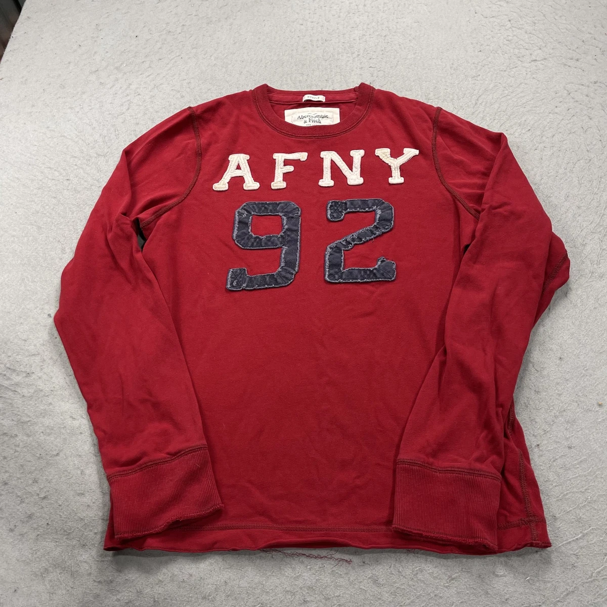 25+ Abercrombie & Fitch Cotton Long Sleeve T-Shirts for Men for