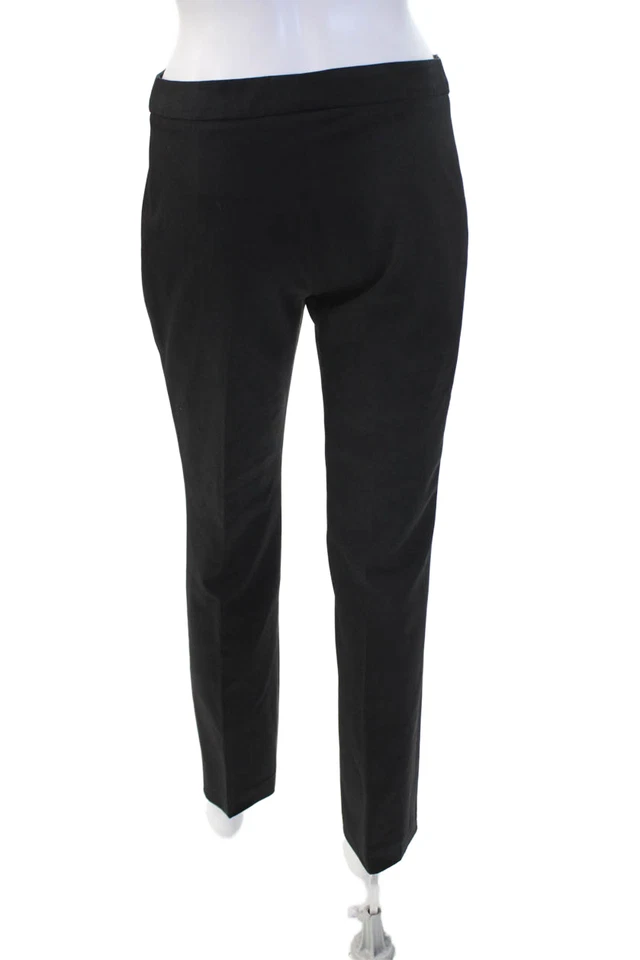 Pantalones de vestir al tobillo Alexander McQueen para mujer negros de lana talla 38 Foto 3 de 4