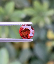Natural Burmese Red Spinel 1.0 Ct   6mm Round Rare Collector Loose Gem