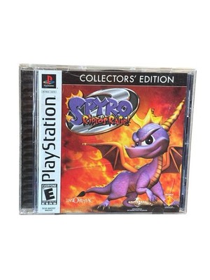 Spyro Ripto Rage Sony PlayStation PS1 Collectors Edition VTG CIB Game PSX PsOne