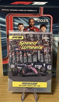 Topps Chrome F1 2025 - Pierre Gasly Speed Wheels Insert