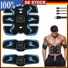 ABS EMS Trainingsgerät Elektro Fitness Exerciser Stimulator Bauchmuskeltrainer