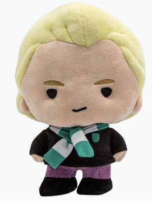 Universal Studios Harry Potter Draco Malfoy Wearing a Slytherin Scarf Plush NWT