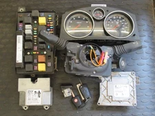 VAUXHALL ZAFIRA B (09-13) ECU LOCK SET SPEEDO IGNITION KEY KIT 1.8 PETROL Z18XER