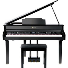 Williams Symphony Grand II Digital Micro Grand Piano With Bench Black 88 Key