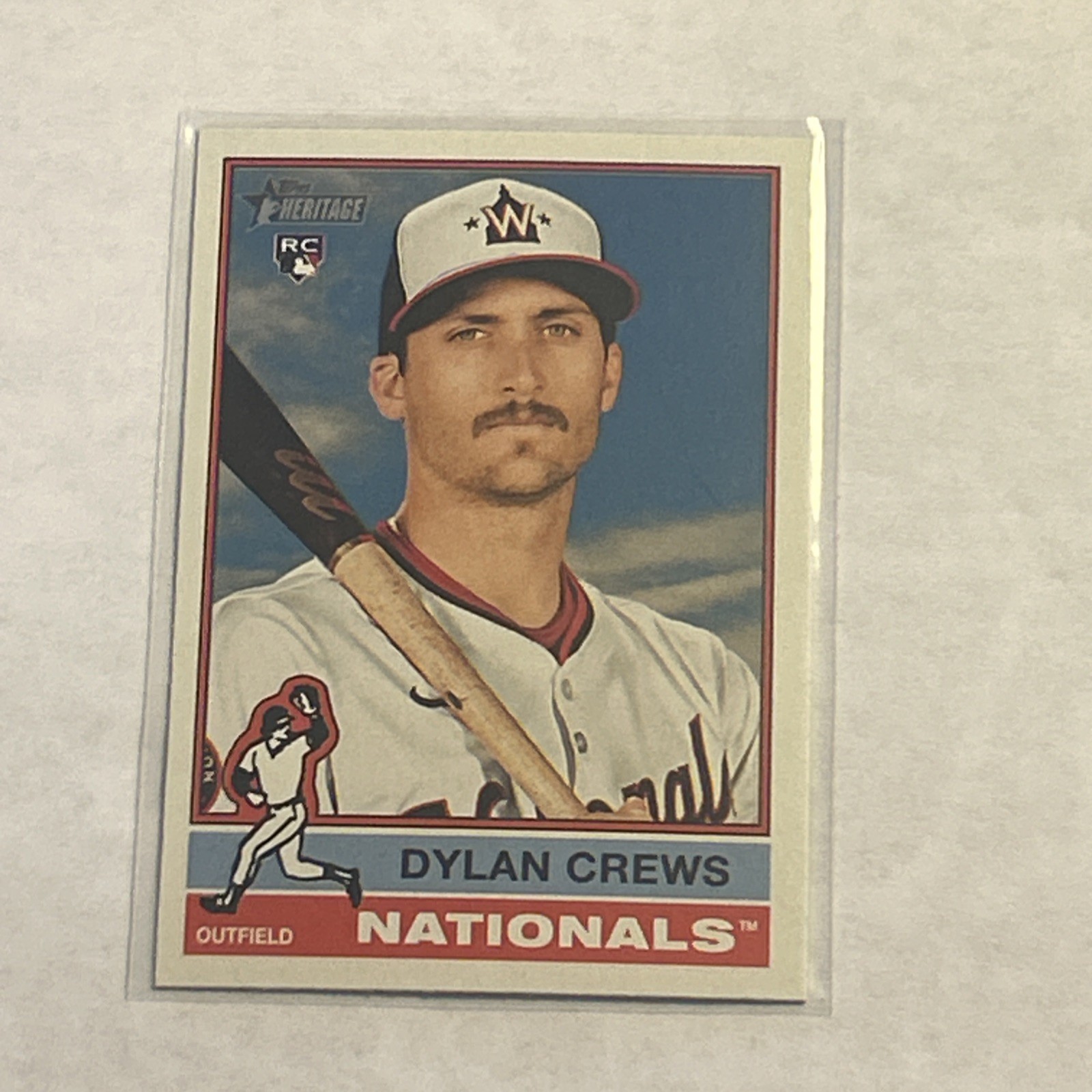 Dylan Crews 2025 Topps Heritage RC #247