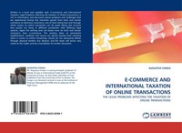 Augustus Fungo | E-COMMERCE And International Taxation Of Online Transactions