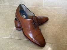 OLIVER SWEENEY MALLORY LEATHER OXFORD SHOES BNWT 7UK TAN  TU3