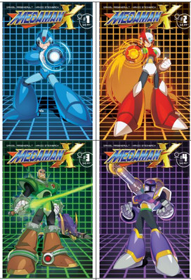 Mega Man X #1 2 3 4 MAIN Cover A SET Lot 2026