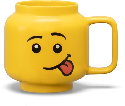 LEGO Ceramic Mug Large Silly, 17.9 Oz (Boxed) [New ] L Shirt, Ceramic Mug, Bri