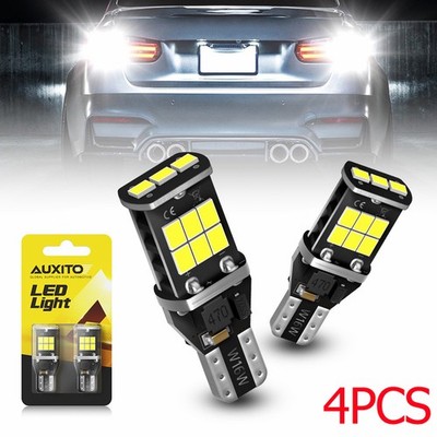 AUXITO Error Free 2400LM 921 912 T15 W16W LED Back up Reverse Light 6000K White