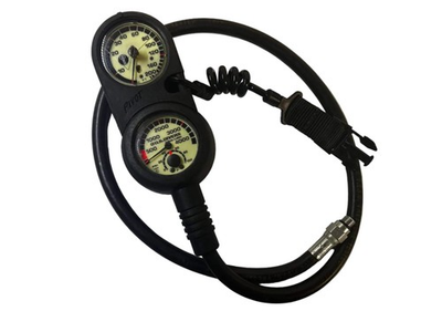 #ad #ad US Divers Aqualung 2 Gauge Pressure and Depth Scuba Diving $57.99