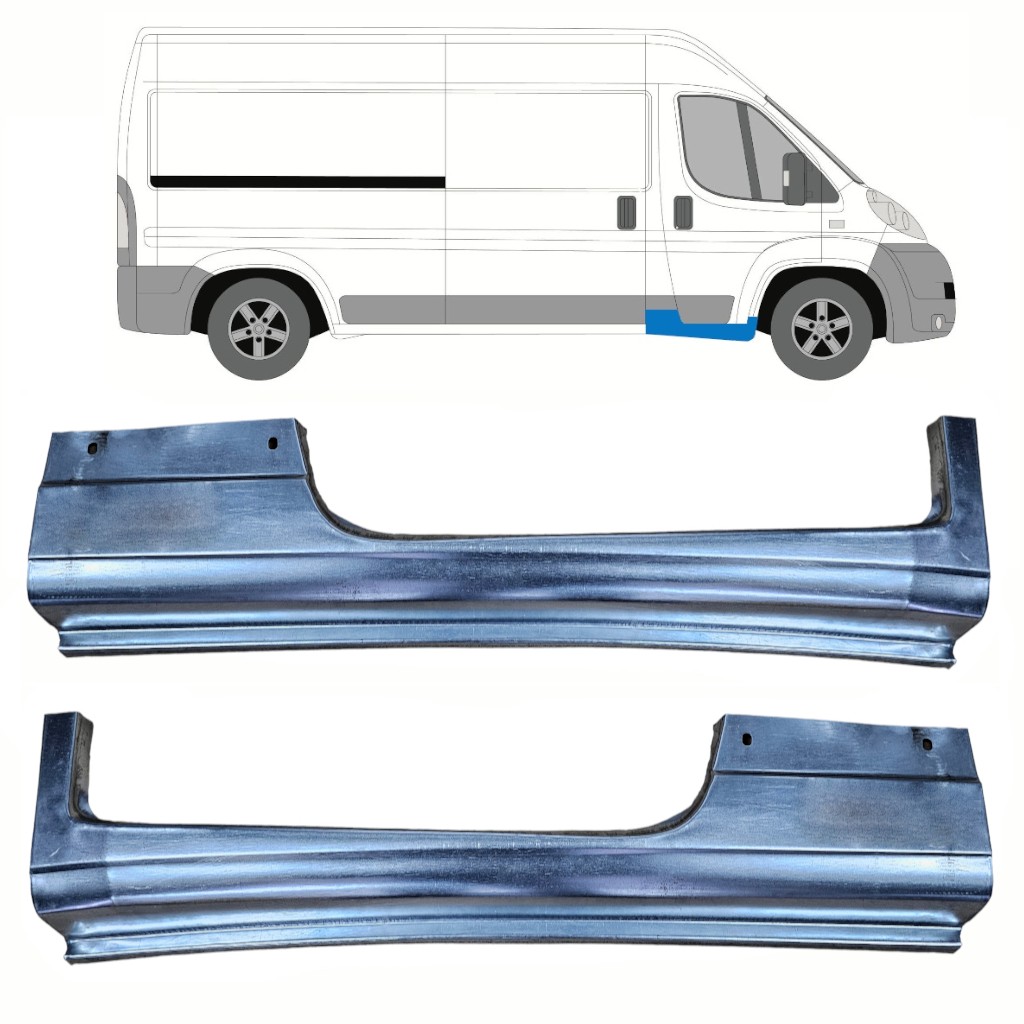 Front door sill repair panel for Peugeot Boxer 2006-2014 / Left / Right