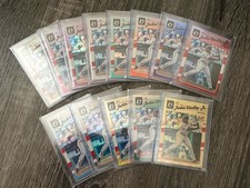 2017 Optic Baseball Jackie Bradley Jr. Complete Rainbow Gold Vinyl 1/1