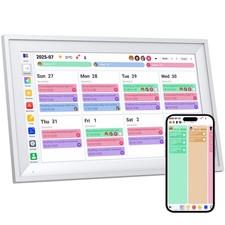 15.6 Inch Digital Calendar Wall Touch Screen Smart Family Planner Chore C...