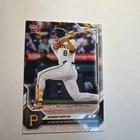 2026 Topps NOW Konnor Griffin RC #49 MLB Debut Hit Pirates Rookie Card in hand
