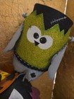 PIER  1 One VTG PUMPKIN MUMMY OWL STACK Glitter 19” Bottom No Eyes, Or Mask. — photo 2