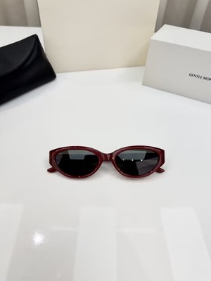 GentleMonster Vanilla R6 Cat-Eye Sunglasses Franch Style Red Frame Sunglasses