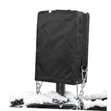 RV Electric Tongue Jack Cover, with D Rings, 900D Waterproof RV Jack Cover
