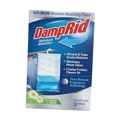  Fresh Scent Hanging Moisture Absorber, 1 Pound (Pack of 3) - Eliminates Musty 