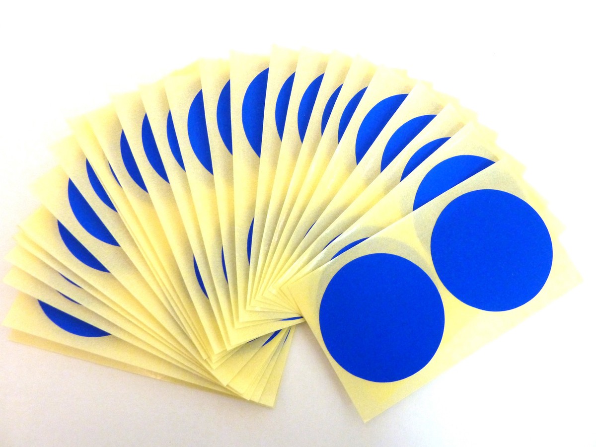 30 Stück Runde Farbcode-Sticker, 25 Mm Durchmesser – 36 Farben Zur Auswahl, Ideal Zum Organisieren & Kennzeichnen