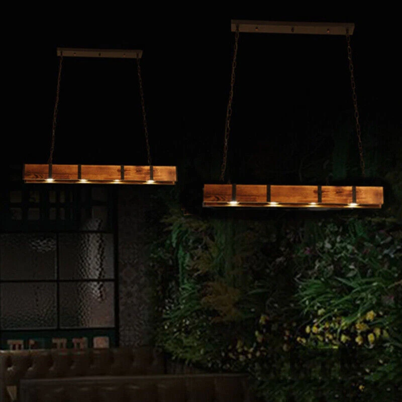 Wood island light fixture deals