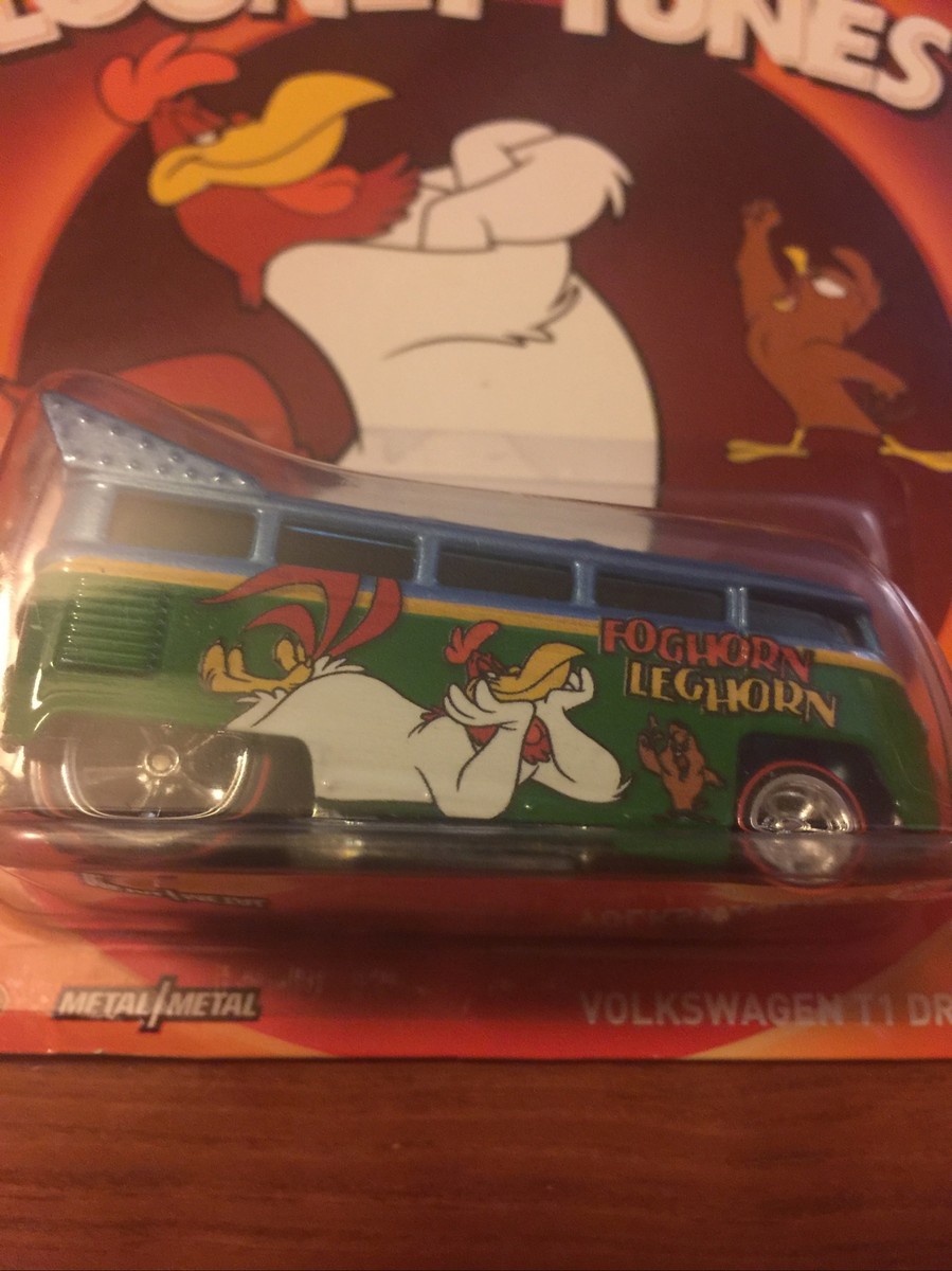 ホットウィール　LOONEY TUNES　フォルクスワーゲン T1 ドラッグバス Hot Wheels Volkswagen T1 Drag Bus 2013 Looney Tunes Foghorn