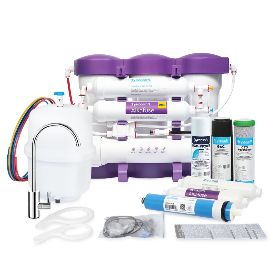 ECOSOFT Premium Drinkin High Ph Pure Alkafuse Reverse Osmosis Filter - Image 3 of 4