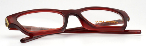 TORY BURCH TY4009U 1833 Milky Bordeaux Womens Cat Eye Eyeglasses 48-17-140 B:32 - Picture 13 of 15