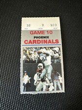 💥EMMITT SMITH 1ST 4TD GAME/ ROOKIE YEAR TICKET 🎟️ HOF! COWBOYS 12-16-1990⚡️