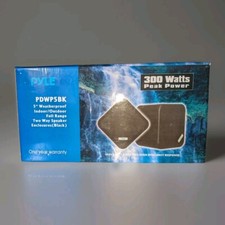 Pyle 5 Inch Weatherproof Indoor/ Outdoor Full Range Two-Way Marine Speakers