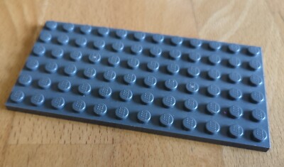 6-reihige Lego Basic-Platte in DkStone 6 x 12; 1 Stück (3028) (S035)