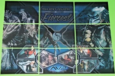2004 Alien vs Predator AVP Survival of The Fiercest 9 Card INSERT Set #SF1-SF9