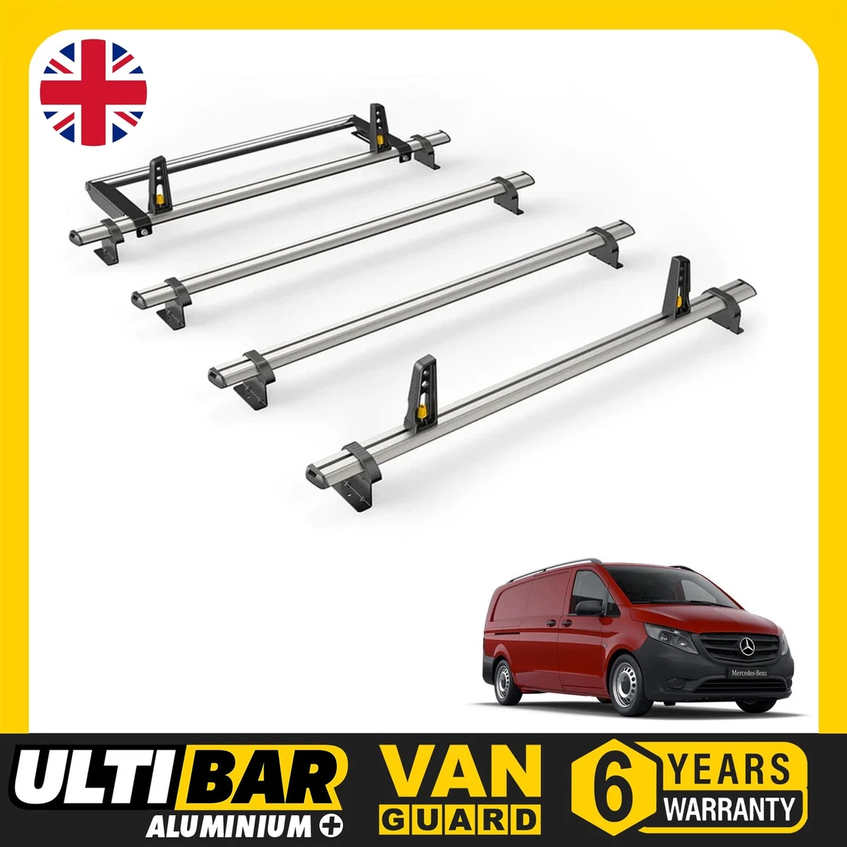 Mercedes vito sale roof rack halfords