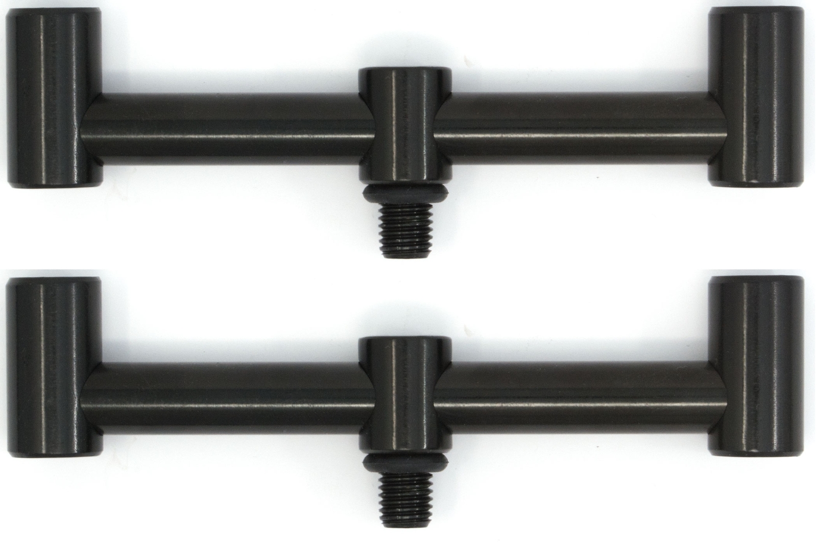 2 Mini Buzz Bars Black 13cm Buzzer Carp fishing tackle rod pod bank sticks rests